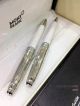 Wholesale AAA Copy Mont blanc Petit Prince 163 Rollerball Pen White and Silver (4)_th.jpg